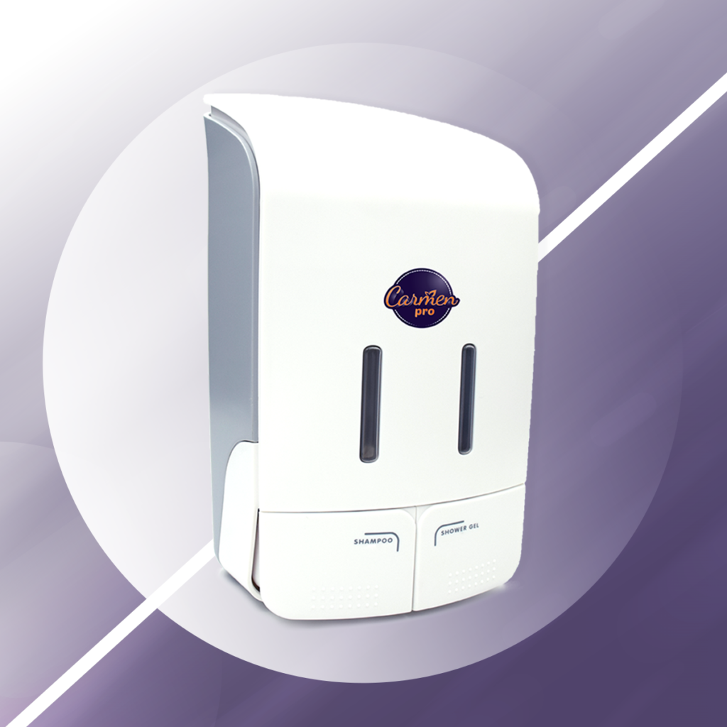 DISTRIBUTEUR-MURAL-DOUBLE-RESERVOIR-CARMEN DISTRIBUTEUR MURAL DOUBLE RESERVOIR CARMEN