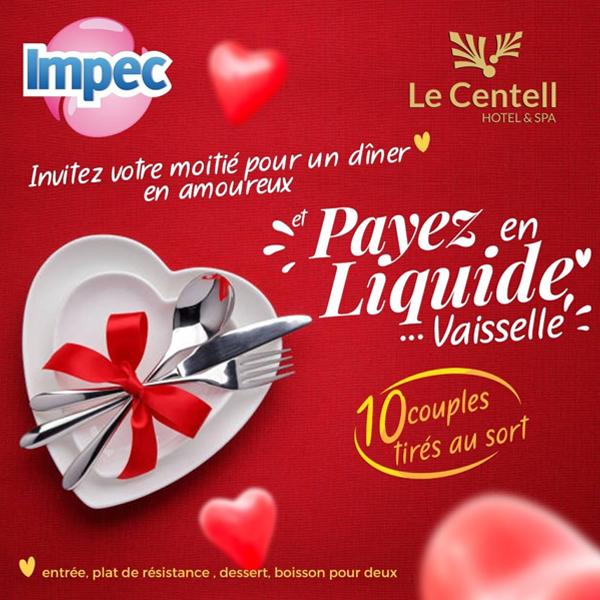 Dans le cadre du jeux concours Saint Valentin