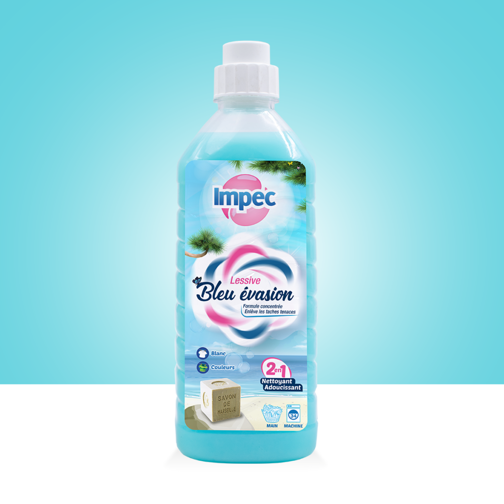 LESSIVE LIQUIDE BLEU EVASION IMPEC