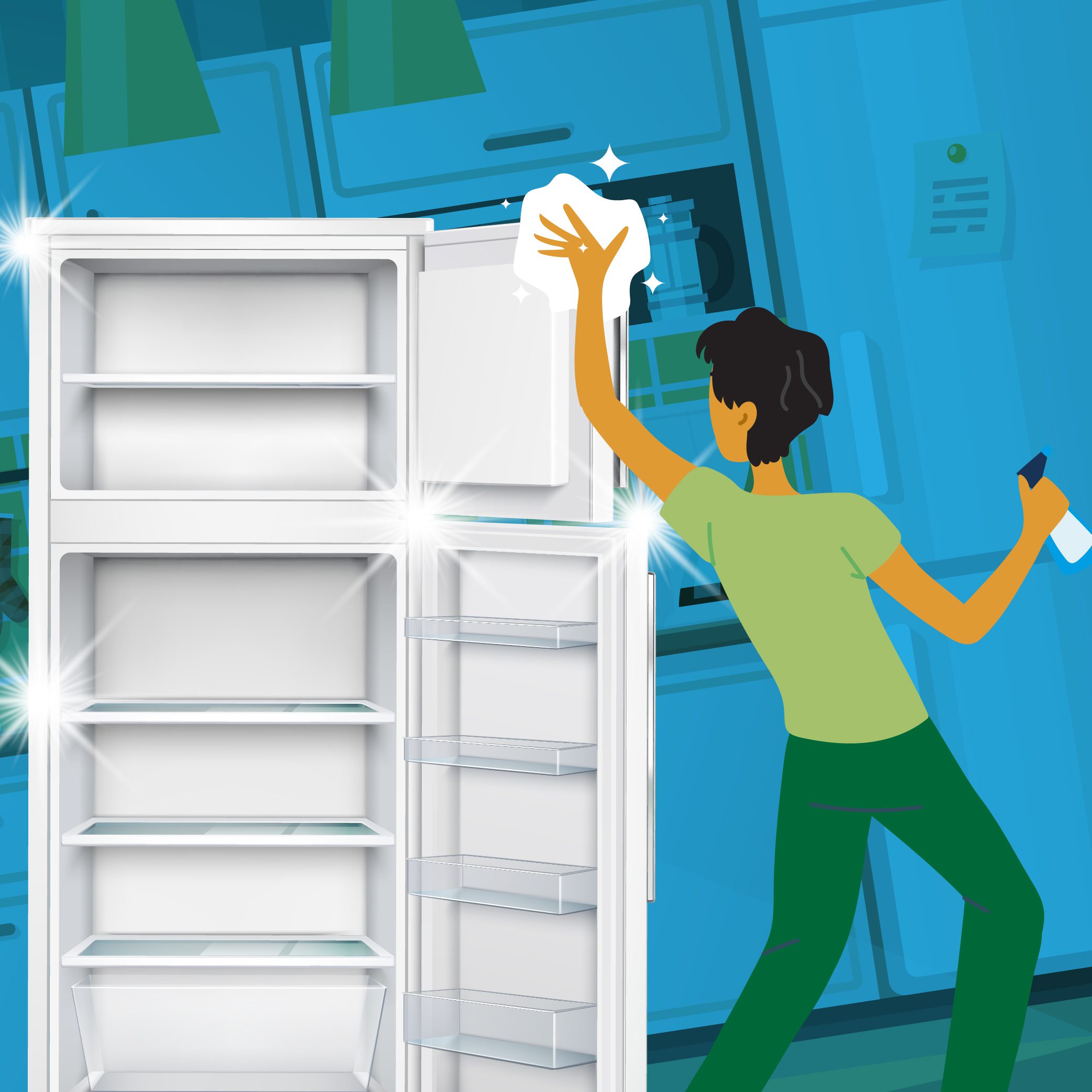 BIEN NETTOYER SON RÉFRIGÉRATEUR : TOUT CE QU’IL FAUT SAVOIR 1 refrigerator contenu 01