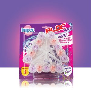BLOC WC 5 EN 1 LAVANDE IMPEC