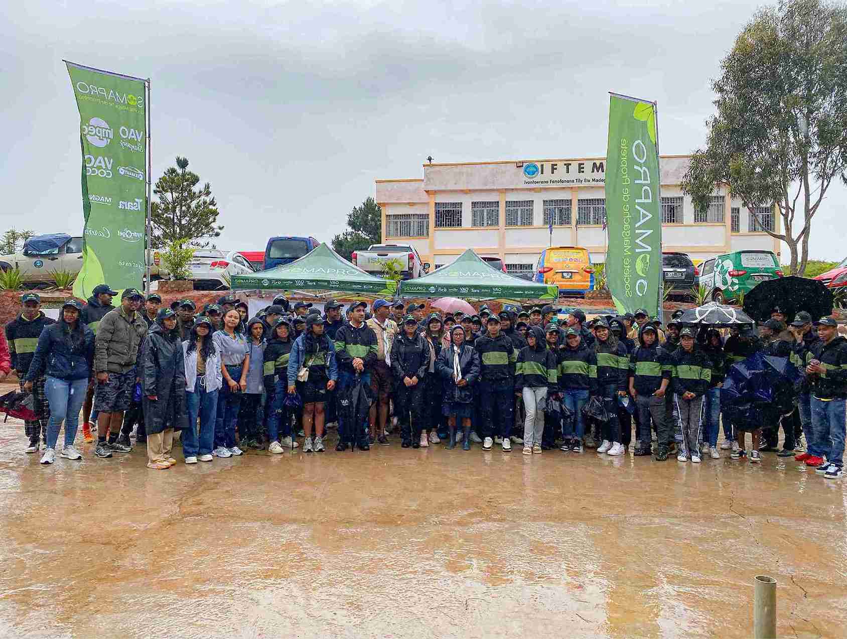 SOMAPRO : 2026 débute avec une action écologique forte à Sabotsy Namehana 1 reboisement 2026 somapro